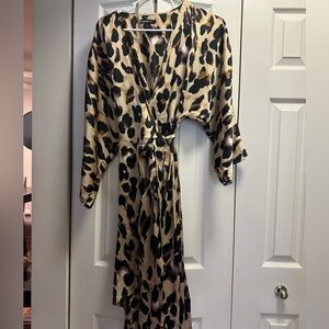 Boohoo Animal Print Dress